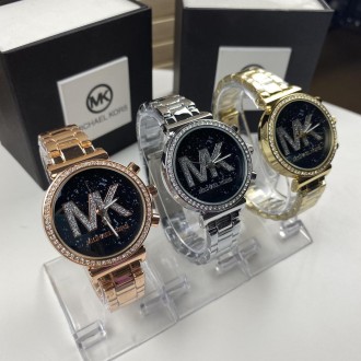 
Женские наручные часы в стиле Michael Kors в подарочной фирменной коробочке, кв. . фото 2