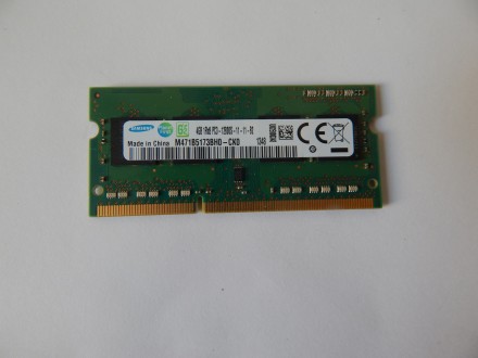 Оперативная память для ноутбука б.у 4GB DDR3. Чернигов. фото 1 Оперативная память для ноутбука б.у 4GB DDR3. Чернигов. фото 1