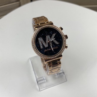 
Качественные женские часы Michael Kors люкс реплика золотистые серебристые
 Выс. . фото 3