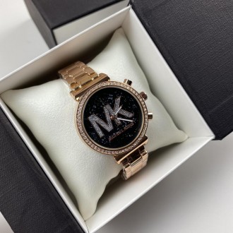 
Качественные женские часы Michael Kors люкс реплика золотистые серебристые
 Выс. . фото 9