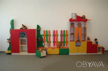 Комплект игровой мебели «Карандаш» предназначена для комплектации дошкольных учр. . фото 1