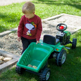 Педальный трактор -отличный подарок для ребенка на любой случай. Трактор имеет с. . фото 6