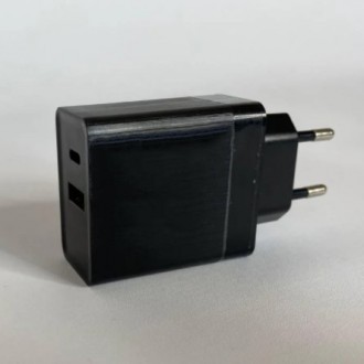 Описание Адаптера сетевого 220V 7614 USB, Type-C, черного
Качественный и надежны. . фото 4