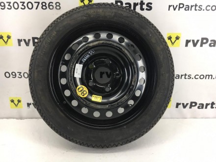 Запаска/Докатка 16 5* (17х4.00В DОТ. Шина СОNТІNЕNТАL Т125/80 R16 97М) 1321939. Здолбунов. фото 1 Запаска/Докатка 16 5* (17х4.00В DОТ. Шина СОNТІNЕNТАL Т125/80 R16 97М) 1321939. Здолбунов. фото 1
