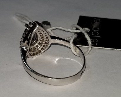 Очень красивое серебряное кольцо 925 проба.Размер 17 .Вес кольца 2.78 гр.Проба п. . фото 7