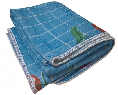 Описание Электропростыни Electric Blanket 5714 150х160 см, голубой с вишнями
Эле. . фото 3