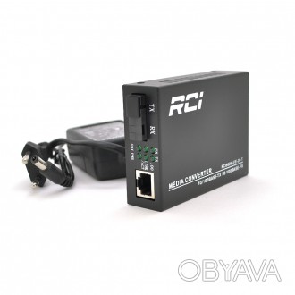 
	Медіаконвертер RCI B (IC+113) - використовується в структурованих кабельних си. . фото 1