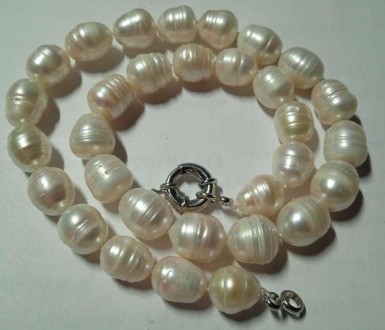 Перли : морські барочні перли ,Індонезія
Клас: AAA
Колір білий
Тип : намисто
Діа. . фото 6