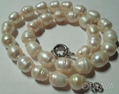Перли : морські барочні перли ,Індонезія
Клас: AAA
Колір білий
Тип : намисто
Діа. . фото 1