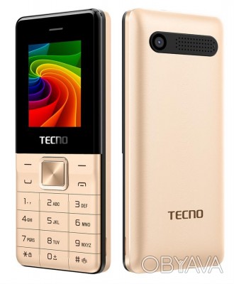 Мобильный телефон Tecno T301 Dual Sim Champagne Gold (4895180743337)