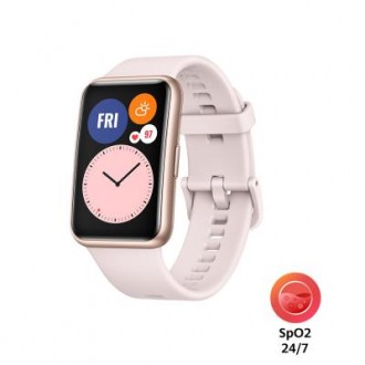 Huawei watch fit-smart watchЯркий AMOLED-экран 1,64 дюйма | Мониторинг здоровья . . фото 2