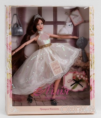 
Кукла Лилия Принцесса нежность №5 , аксессуары, в коробке от 3 лет
 
Кукла прин. . фото 1