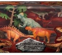
Набор динозавров 2 вида, 7 элементов, 5 динозавров, 2 аксессуара, в коробке
 
Х. . фото 3