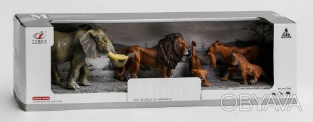 
Набор животных Дикие животные, 5 фигурок животных, львы в коробке, от 3 лет
 
Х. . фото 1