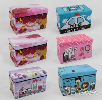 
Пуфик-короб для игрушек и детских вещей 6 видов, в кульке
 
Настоящий сундучок . . фото 1