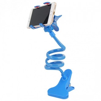 Подставка для телефона с вращающейся 360" съемной головкой синий
Съемная головка. . фото 2