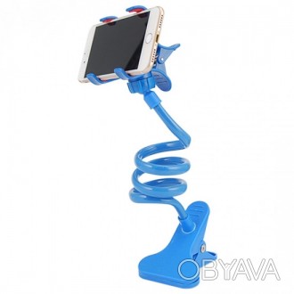 Подставка для телефона с вращающейся 360" съемной головкой синий
Съемная головка. . фото 1