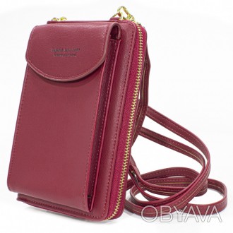 Женское стильное портмоне 3 в 1 .Его можно носить не только как сумку, но и в ру. . фото 1
