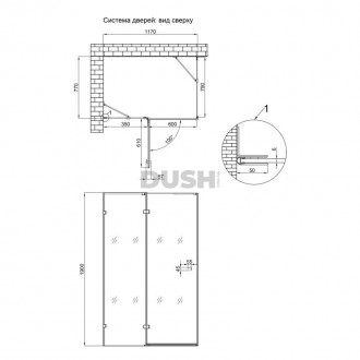 Душевая кабина Qtap Capricorn CRM10128RC6 120x80 см сделает гигиенические процед. . фото 4