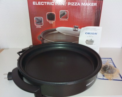 Европейская фирма ORION представляет две модели пицца-сковорода.  NwaGlobal.ua.m. . фото 4