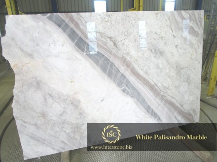 Сляби та облицювальні плити з Мармур Палісандро Вайт (Palisandro White Marble) т. . фото 8