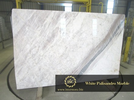 Сляби та облицювальні плити з Мармур Палісандро Вайт (Palisandro White Marble) т. . фото 5