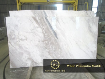 Сляби та облицювальні плити з Мармур Палісандро Вайт (Palisandro White Marble) т. . фото 4