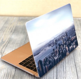 Чехол с принтом рисунок город New York City MacBook Apple A1466 MacBook Air 13,3. . фото 2
