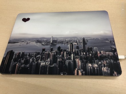Чехол с принтом рисунок город New York City MacBook Apple A1466 MacBook Air 13,3. . фото 3