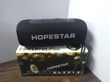 Описание:
Влагозащищенная светящаяся портативная колонка Hopestar P32 имеет бесп. . фото 10