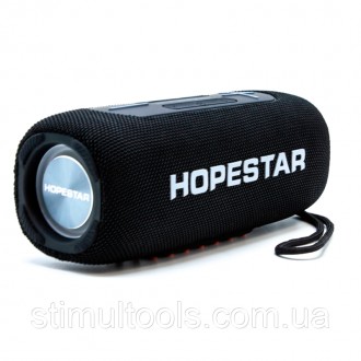 Описание:
Влагозащищенная светящаяся портативная колонка Hopestar P32 имеет бесп. . фото 9