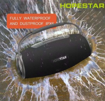 Описание:
Портативная колонка Hopestar H51 блютуз беспроводная музыкальная акуст. . фото 4