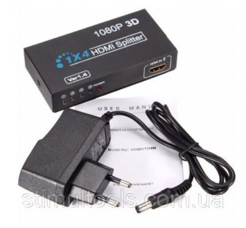 Коммутатор HDMI 1*4 Splitter 4K2K. Одесса. фото 1 Коммутатор HDMI 1*4 Splitter 4K2K. Одесса. фото 1
