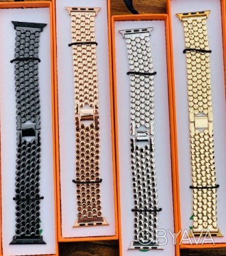 Ремешок для Apple Watch 
Honeycombs metall 38/42mm Ремешок для Apple Watch Hone. . фото 1