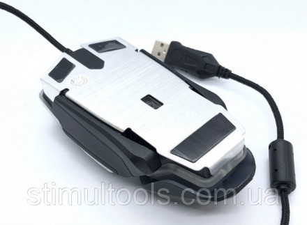 Описание:
Компьютерная геймерская мышка JEDEL GAMING MOUSE GM1080 RGB с дополнит. . фото 7