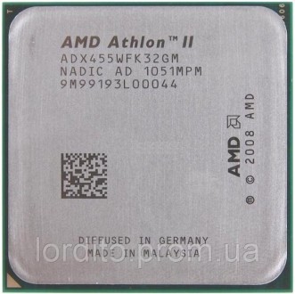 Процессор AMD Athlon II X3 455 3x3.3GHz/1.5MB/4000MHz FSB/95W (ADX455WFK32GM) So. Токмак. фото 1 Процессор AMD Athlon II X3 455 3x3.3GHz/1.5MB/4000MHz FSB/95W (ADX455WFK32GM) So. Токмак. фото 1