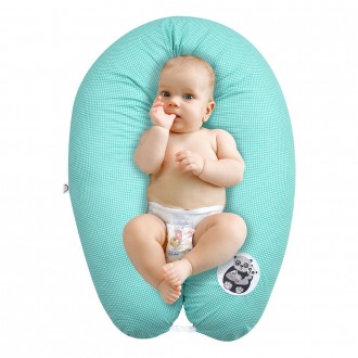 Подушка для беременных и кормления PAPAELLA 30*190 горошок ментол (8-31885*002) . Харьков. фото 1 Подушка для беременных и кормления PAPAELLA 30*190 горошок ментол (8-31885*002) . Харьков. фото 1