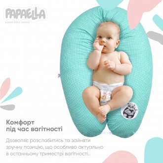 Багатофункціональна подушка, що максимально оптимізує процес годування малюка ві. . фото 7