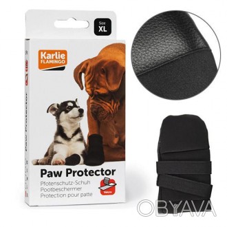Flamingo Paw Protector XL – защитная обувь для собак пород зенненхунд, ротвейлер. . фото 1