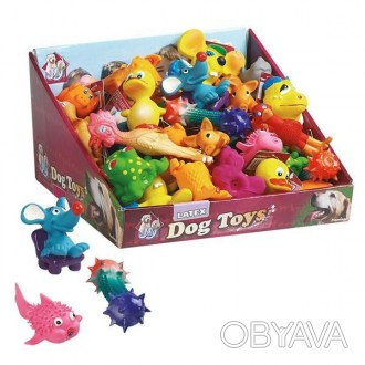 Flamingo JOYTOYS – ассортимент ярких игрушек для щенков, взрослых собак мини и м. . фото 1