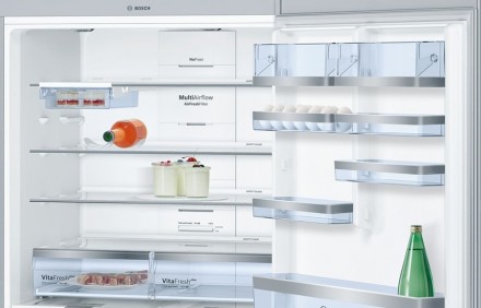 Холодильник с нижней морозильной камерой Serie|6 BOSCH KGN 86 AI 30 U высотой 1,. . фото 4