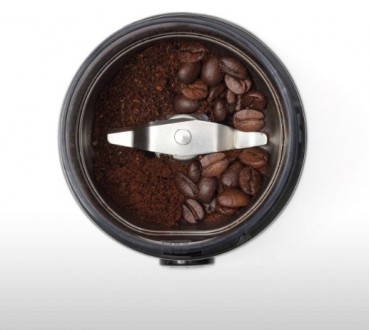 Кофемолка GORENJE SMK 150 B. Стильная кофемолка с прозрачной крышкой и мощным дв. . фото 4