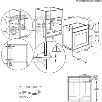 ХАРАКТЕРИСТИКИ:
	* Класс энергопотребления A++
	* Покрытие Anti Finger-Print
	* . . фото 3