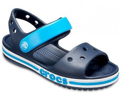 Сандалии детские на мальчика Crocs Bayaband Sandal Navy Темно-синий. Киев. фото 1 Сандалии детские на мальчика Crocs Bayaband Sandal Navy Темно-синий. Киев. фото 1