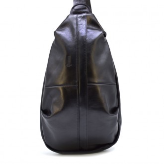Збільшений шкіряний рюкзак на плече - рюкзак-слінг - TARWA Govard GA-0705-3mdL. . . фото 4