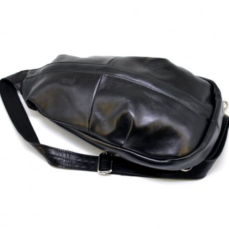 Збільшений шкіряний рюкзак на плече - рюкзак-слінг - TARWA Govard GA-0705-3mdL. . . фото 7