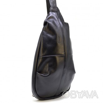 Збільшений шкіряний рюкзак на плече - рюкзак-слінг - TARWA Govard GA-0705-3mdL. . . фото 1