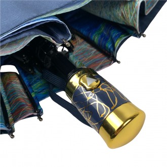 Женский зонт на 9 спиц с двойной тканью от фирмы Bellissimo - это стильная и над. . фото 8