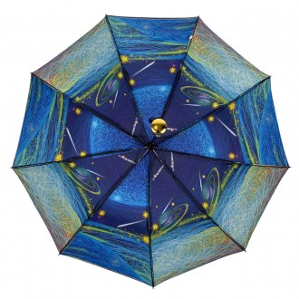 Женский зонт на 9 спиц с двойной тканью от фирмы Bellissimo - это стильная и над. . фото 4