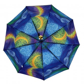 Женский зонт на 9 спиц с двойной тканью от фирмы Bellissimo - это стильная и над. . фото 4
